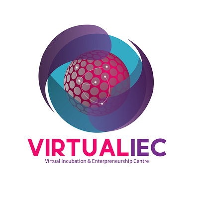 Another Happy Client | Virtualiec Logo app branding design graphic design illustration logo typography ui ux vector