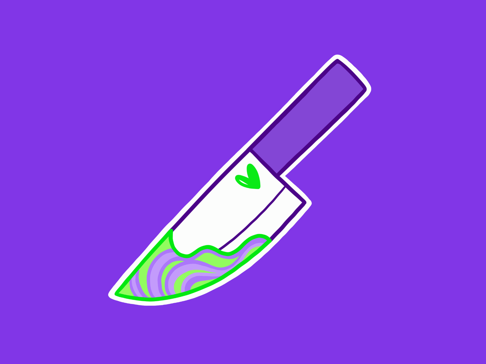 Halloween Knife GIF 🎃 color palette gif halloween pins procreate