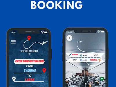 FLIGHT BOOKING APP app illustration ui uxdesign