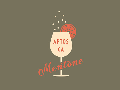 Spritz aptos beverage california cocktail drink mentone orange spritz
