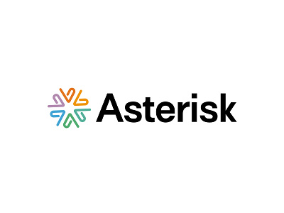 A + Asterisk a app asterisk brandidentity branding colorful fold graphic design logo logodesign logodesigner mark star symbol