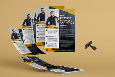 Flyer Design branding design flyer flyer design graphic design illstration illustrator marketing material print design