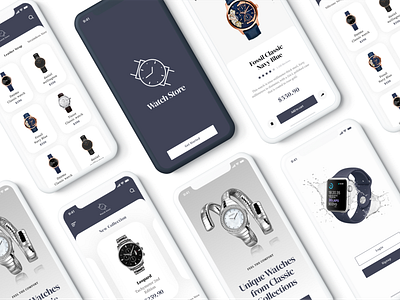 Watch Retail App E-Commerce Mobile App Buying and selling goods android app clock design dribble e commerce ecommerce gadgets ios mobileapp mobileappdesigns modern selling app smartwatch technology ui uiux ux watch watchapp