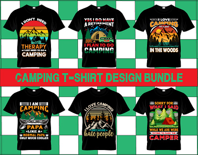 camping t-shirt design bundle adventure t shirt design graphic graphic design outdoor t shirt design. t shirt design t shirt design vector for print travel quotes for t shirt typography vintage