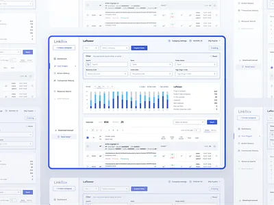 LinkBox - the backlinks SEO tool app design branding crm dashboard design erp links motion motiongraphics saas seo seo tools tool tools ui uiux ux webdesign wed besign