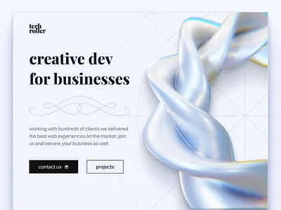 web site design: landing page modern web site page ui 3d website design hightech website home page homepage landing page modern website ui ui ux ui ux design uiux user experience user interface ux web web design web page webpage website website design