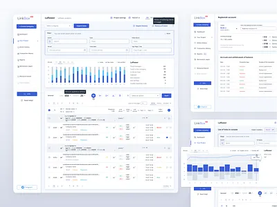 LinkBox - the backlinks SEO tool 3d app design branding company crm dashboard design graphic design logo motion graphics saas sales seo ui uiux ux web design webdesign