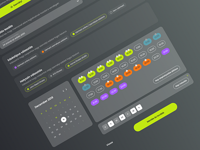 World of Gyms project - Dashboard app booking calendar clean color creative dark mode dashboard design figma gym minimal neon reservation saas scheduling simple status training ui