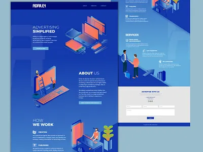Web site: Landing Homepage development figma figma design front end graphic design homepage infographic landing landing page trend ui ux web design web site