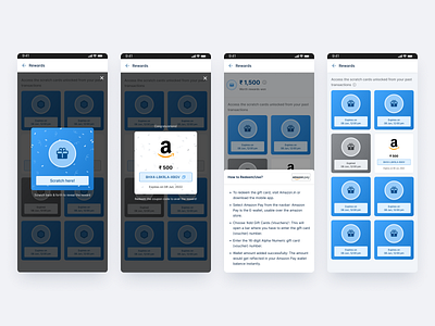 Rewards Feature Design - Android android cash back mobile product design rewards