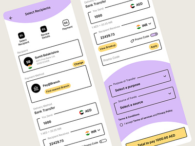 Cross Border Payment | Remittance | Money Transfer cross border payment financial services fintech money transfer payment product product thinking remit remittance ui user experience ux