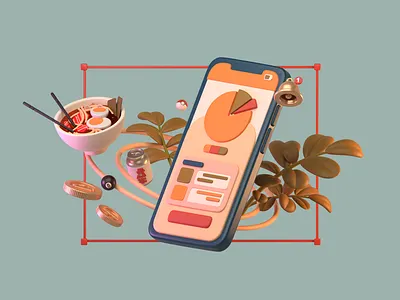 3D Illustrations: Mobile World 3d 3d art 3d illustration blender composition design design studio digital art digital illustration ecommerce fintech graphic design illustration illustration art illustrator mobile phone smartphone technology ui