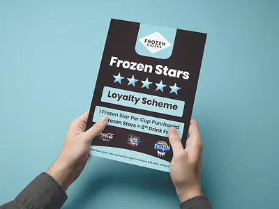 Flyer Design for Frozen Kiosks advert advertising branding business flyer design corporate flyer design flyer flyer design handout leaflet design poster poster design print printdesign