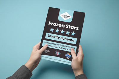 Flyer Design for Frozen Kiosks advert advertising branding business flyer design corporate flyer design flyer flyer design handout leaflet design poster poster design print printdesign