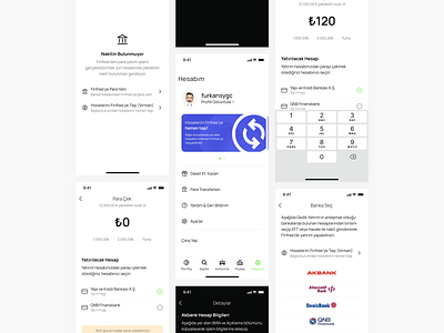 💸 Money Transfer Screens app crypto digital fintech money product stocks uiux