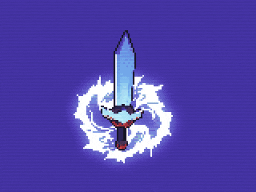 8-bit Power Sword 8-bit 8bit animation game sword