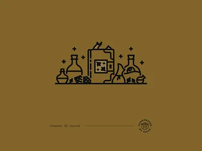 Journal design fantasy fantasy art illustration illustrator linework minimal monoline mythical mythical art vector vector illustration