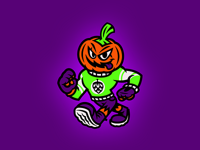 Spooky Season - Mascot akuma beer branding brewery character characterdesign college design halloween illustration label mascot mascotdesign season spooky studio vector