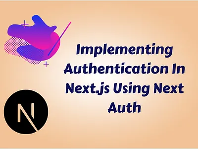 Implementing Authentication In Next.js Using Next Auth 3d branding coding nextjs programming