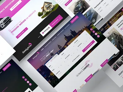 Gestybox black design gestybox graphicdesign minimal pauloferreiradesigner pink real state stand car ui ux ux design ux foundations web webdesign
