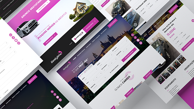 Gestybox black design gestybox graphicdesign minimal pauloferreiradesigner pink real state stand car ui ux ux design ux foundations web webdesign