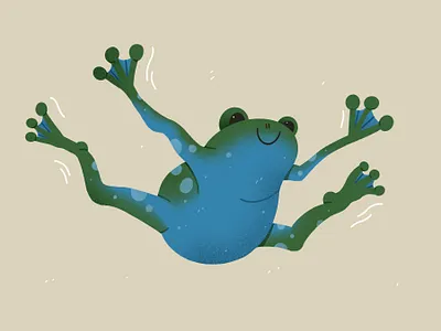 Illustration for Sber animal art character character design design education frog illustration procreate sber vector