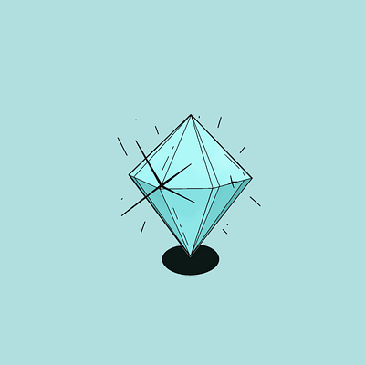 Intober 22 - Heist design diamond heist illustration inktober jewel