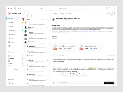 Salles Man Email Management Dashboard branding chat dashboard client email client email dashboards client handel client management client management dashboard dashboard inbox email management manager dashboard messenger order dashboard saas dashboard sales management dashboard sales manager dashboard sales report salesman team dashboards team management
