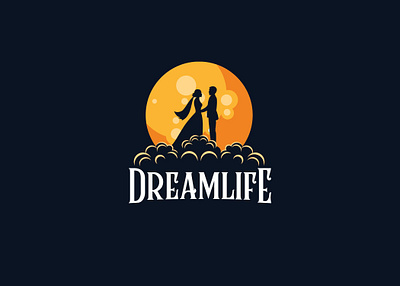 DreamLife branding logo logo design minimal logo vector wedding logo