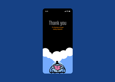 DailyUI 77 - Thank You app branding dailyui dailyui77 design illustration product design thank you ui ux vector