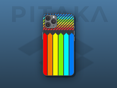 Pitaka Fusion Weaving Playoff case design iphone pattern