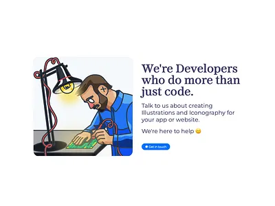 New Website Section - flat18.co.uk affinity designer flat illustration vector web website