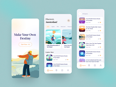 Travel Mobile app app app design design mobile app mobile app design mobile design mobile ui tourism travel agency travel app traveling trip ui ux