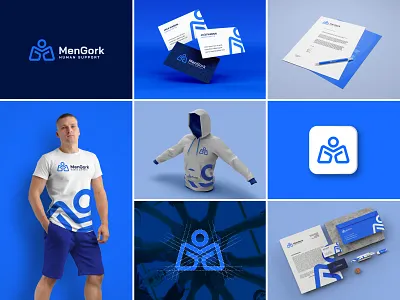 Letter M + Letter G + Human logo concept (Unused) agency logo branding creative logo human logo illustration logo logo design logoinspiration minimal minimal logo