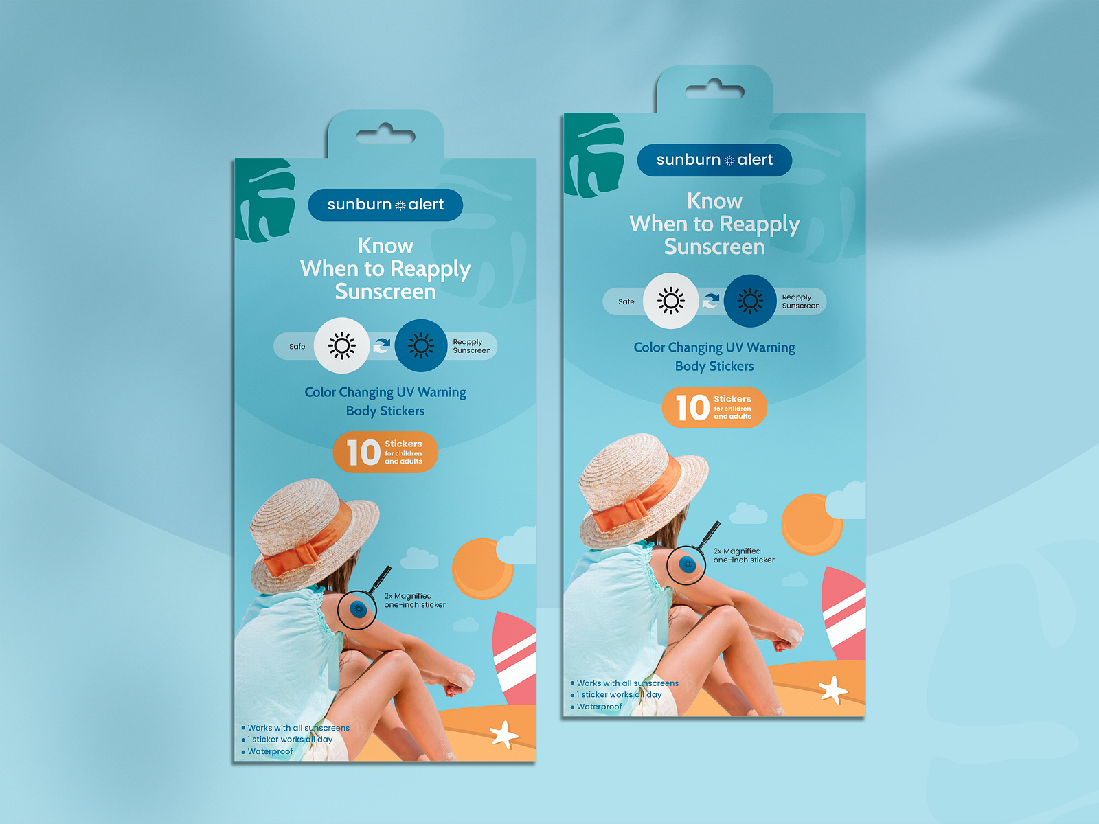 Sunburn Alert Kids by Abron Studio on Dribbble