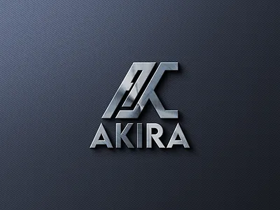 logo AK 3d animation branding design graphic design icon illustration logo motion graphics typography ui ux vector