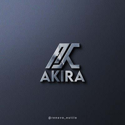 logo AK 3d animation branding design graphic design icon illustration logo motion graphics typography ui ux vector