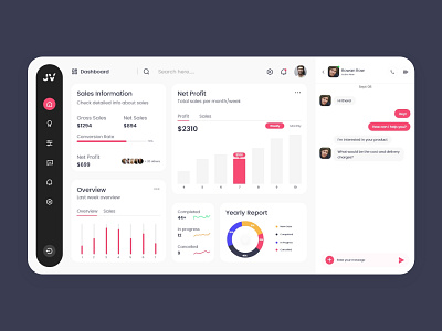 Sales dashboard design dashboard dashboard ui sales ui design