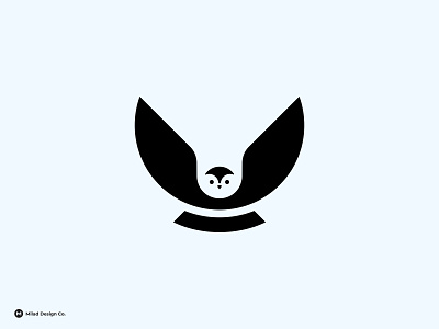 Owl animal bird branding design fly logo logodesign logoforsale mark minimal modern nature owl symbol