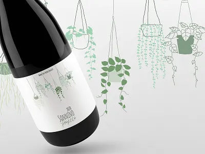 Cute feminine wine label design 😗 branding cute design cute wine label cute wine label design design eco friendly design feminine feminine design feminine wine feminine wine label graphic design illustration label minimal modern organic wine packaging