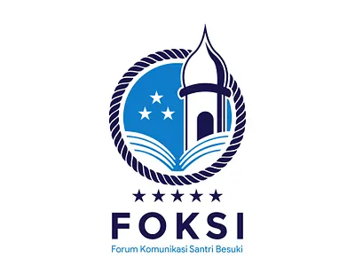 FOKSI [Forum Komunikasi Santri Besuki] Logo Design 3d animation branding corporate design graphic design icon illustration logo logo design mockup motion graphics ui vector
