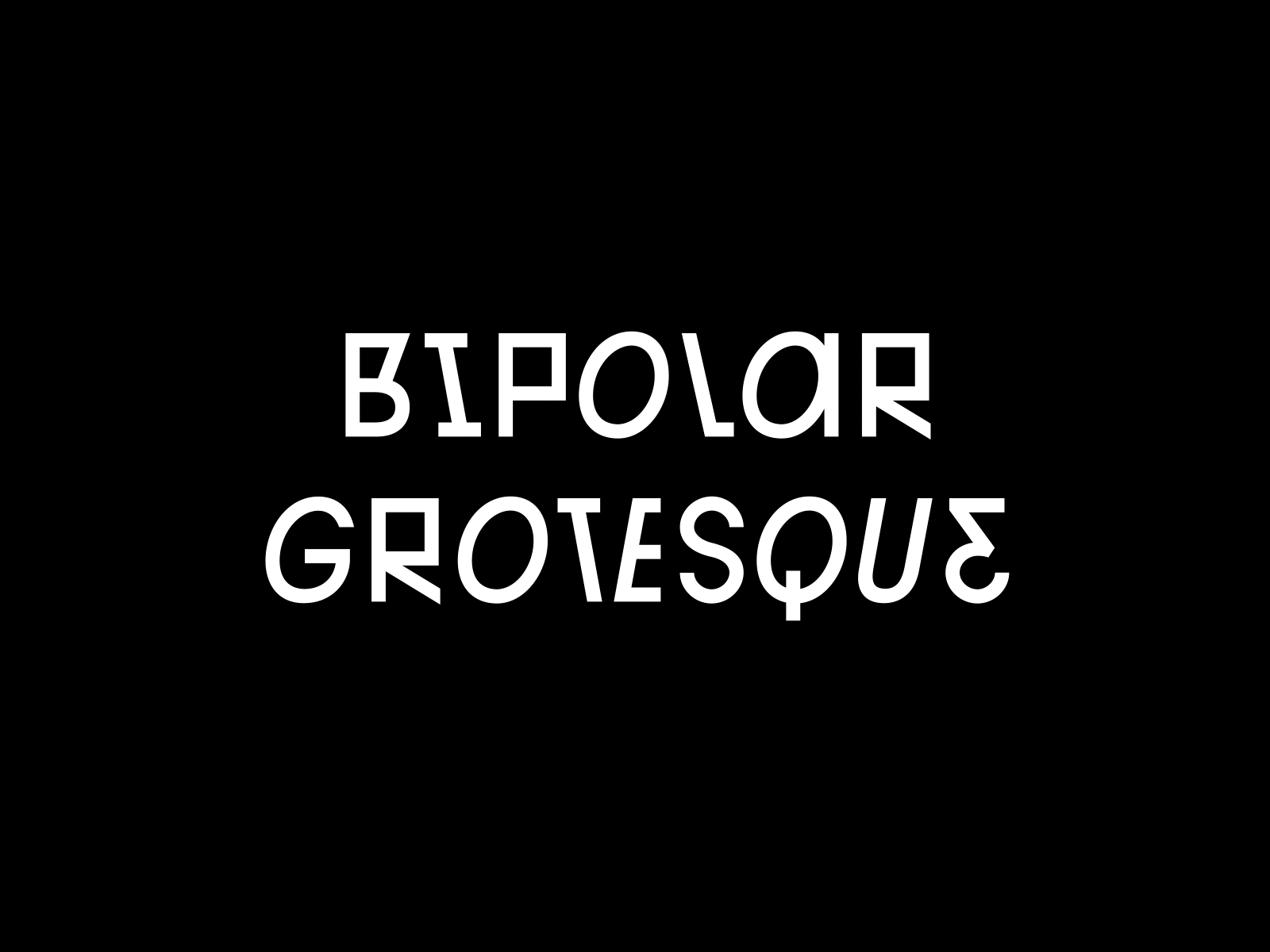 Bipolar Grotesque typeface agency best fonts font fontface studio trends 2023 type design type specialized typeface typography