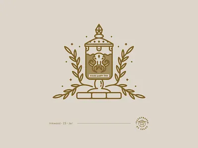 Jar creature design fantasy fantasy art fantasy creature illustration illustrator linework minimal monoline mythical mythical art vector vector illustration