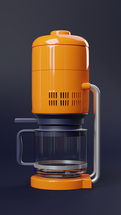 WIP - Braun KF20 - 3D Model 3d blender braun coffee coffee machine cycles render