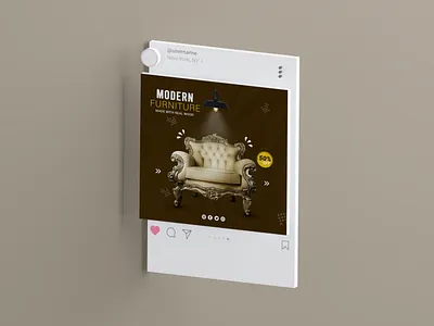 Social Media Banner | Social Media Post Design ad advertiging branding design facebook ad facebook post flyer furniture graphic design instagram ad instagram post motion graphics poster shot social media ad banner social media banner social media post design template ui web banner