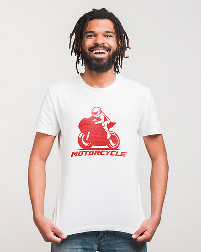 motorcycle Design T-Shirt design design graphic design illustration logo motorcycle motorcycle design t shirt t shirt design vector