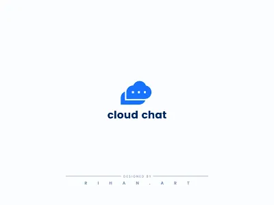 Cloud chat Logo Design 99 design logo abcdefghijklmnopqrstuvwxyz brand identity branding chat logo chats chatting cloud logo cloud storage communication creative logo logo logo design message app message app logo minimalist logo modern logo server talk logo technology