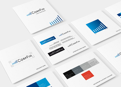 CorpFin Corporate Identity branding corporate identity design graphic design johannesburg south africa