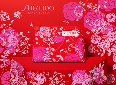 Shiseido art direction concept development illustration