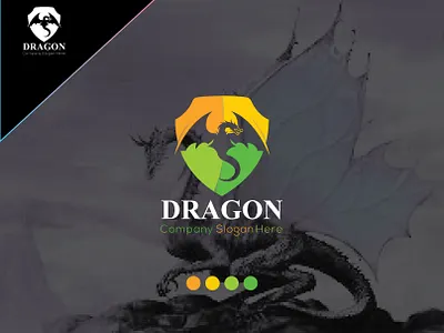 Dragon Logo| Logo Design| Branding| mark